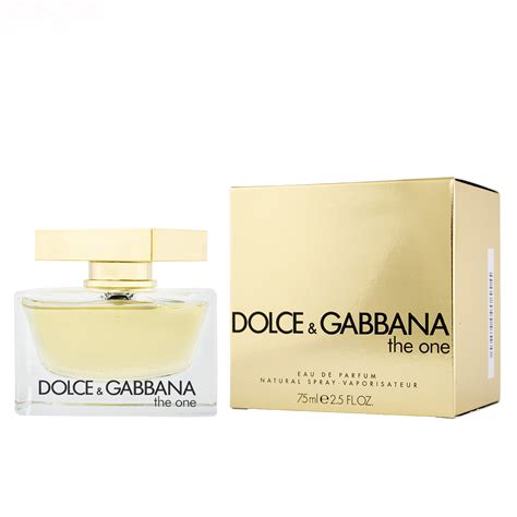 dolce gabbana the one damen 75 ml|the one dolce gabbana mujer.